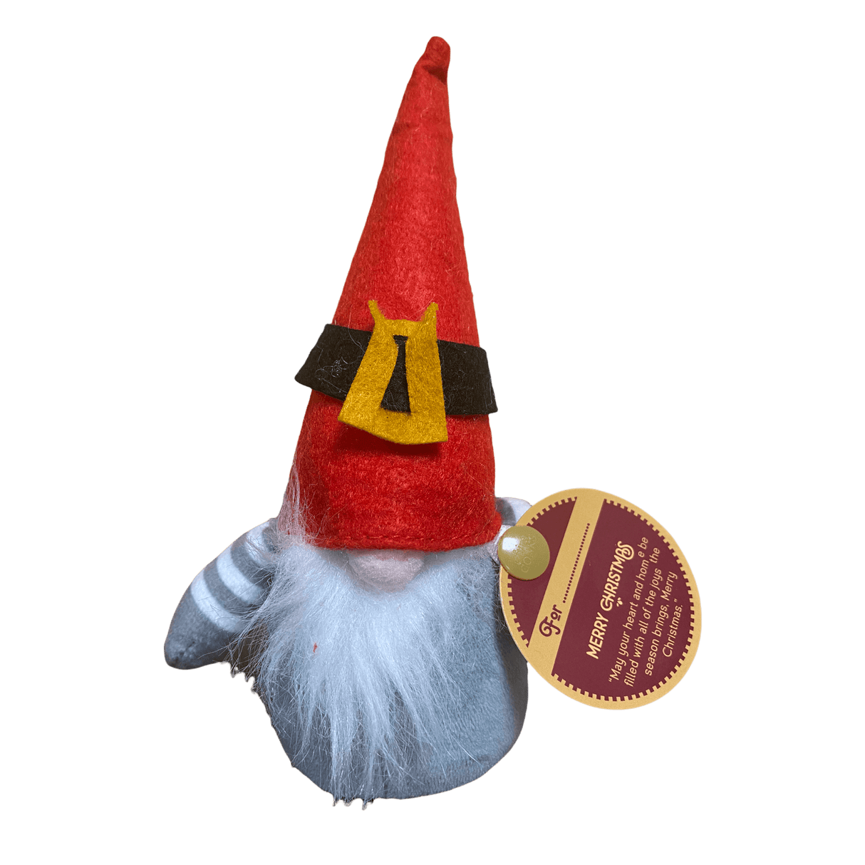 The Gifting Gonk - "Merry Christmas" - 15cm - XMAS BAUBLES - Beattys of Loughrea