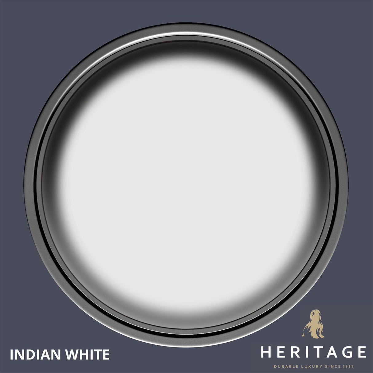 Dulux Heritage Velvet Matt Indian White 5L - BASES - Beattys of Loughrea