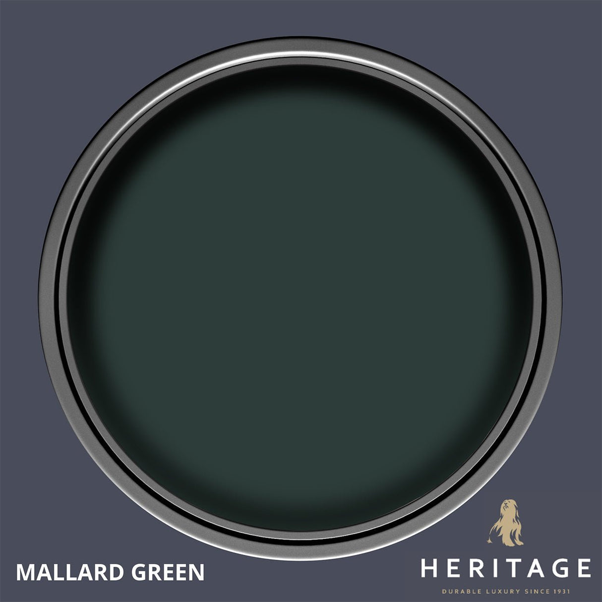 Dulux Heritage Velvet Matt Mallard Green 1L - BASES - Beattys of Loughrea