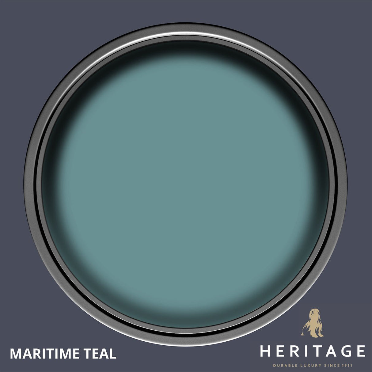 Dulux Heritage Velvet Matt Maritime Teal 5L - BASES - Beattys of Loughrea