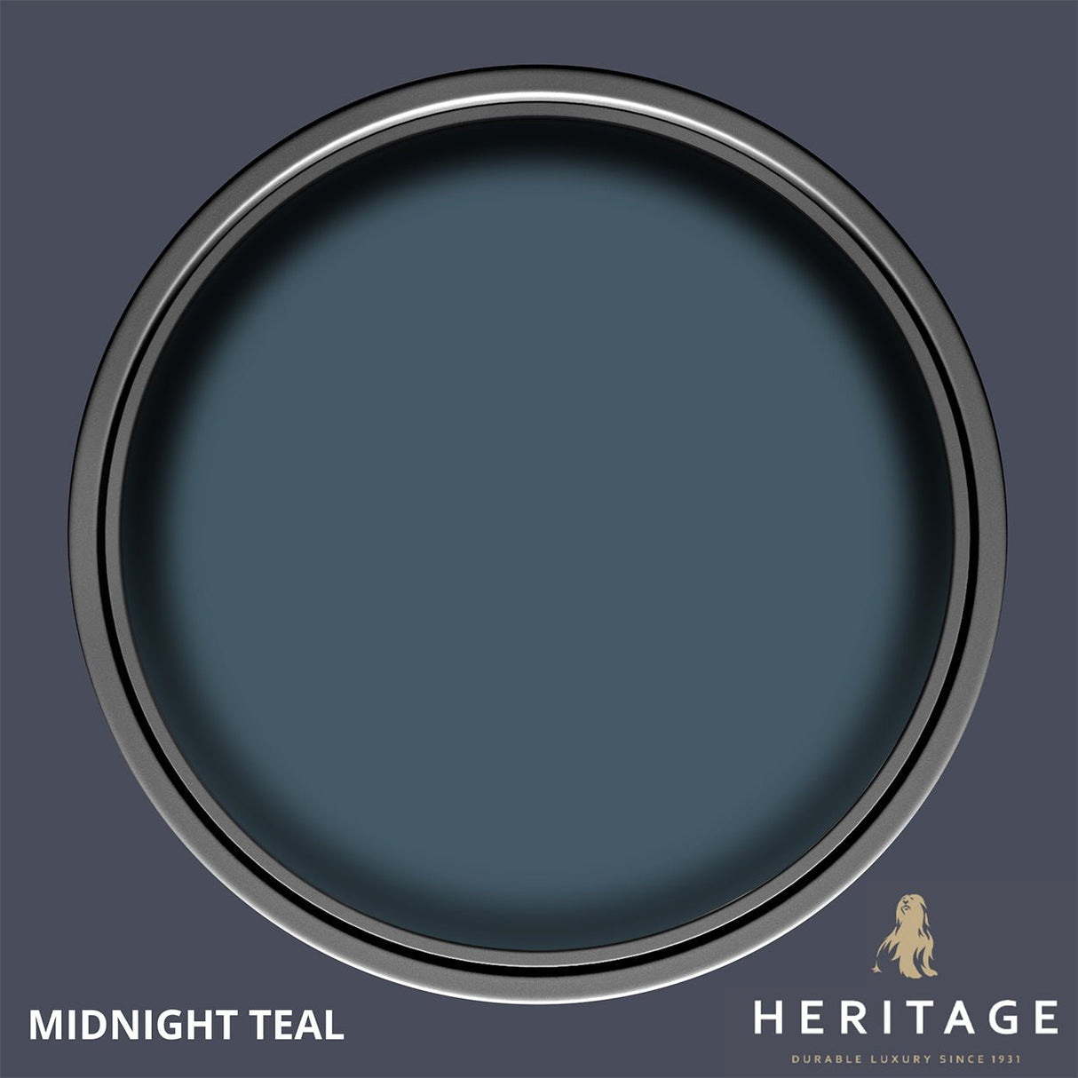 Dulux Heritage Velvet Matt Midnight Teal 5L - BASES - Beattys of Loughrea