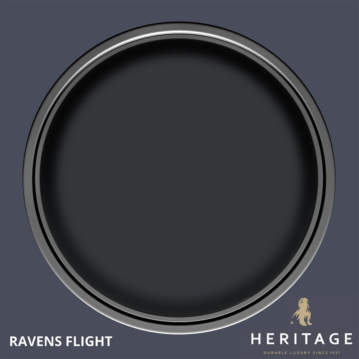Dulux Heritage Velvet Matt Ravens Flight 5L - Beattys of Loughrea | www.beattys.ie