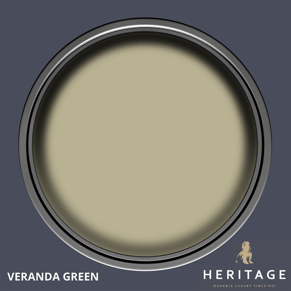 Dulux Heritage Eggshell Veranda Green 750Ml - BASES - Beattys of Loughrea