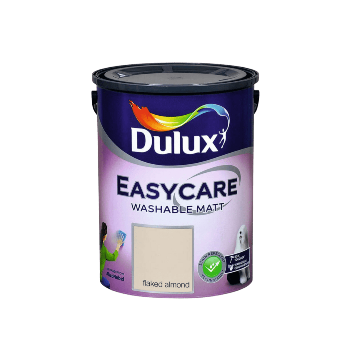 Dulux Easycare 5L Flaked Almond - READY MIXED - WATER BASED - Beattys of Loughrea