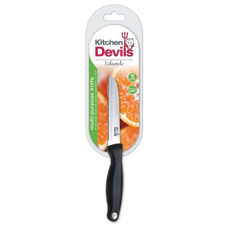 Kitchen Devils Multi - Purpose Knife - CUTLERY/KNIFE SET/BLOCK - Beattys of Loughrea