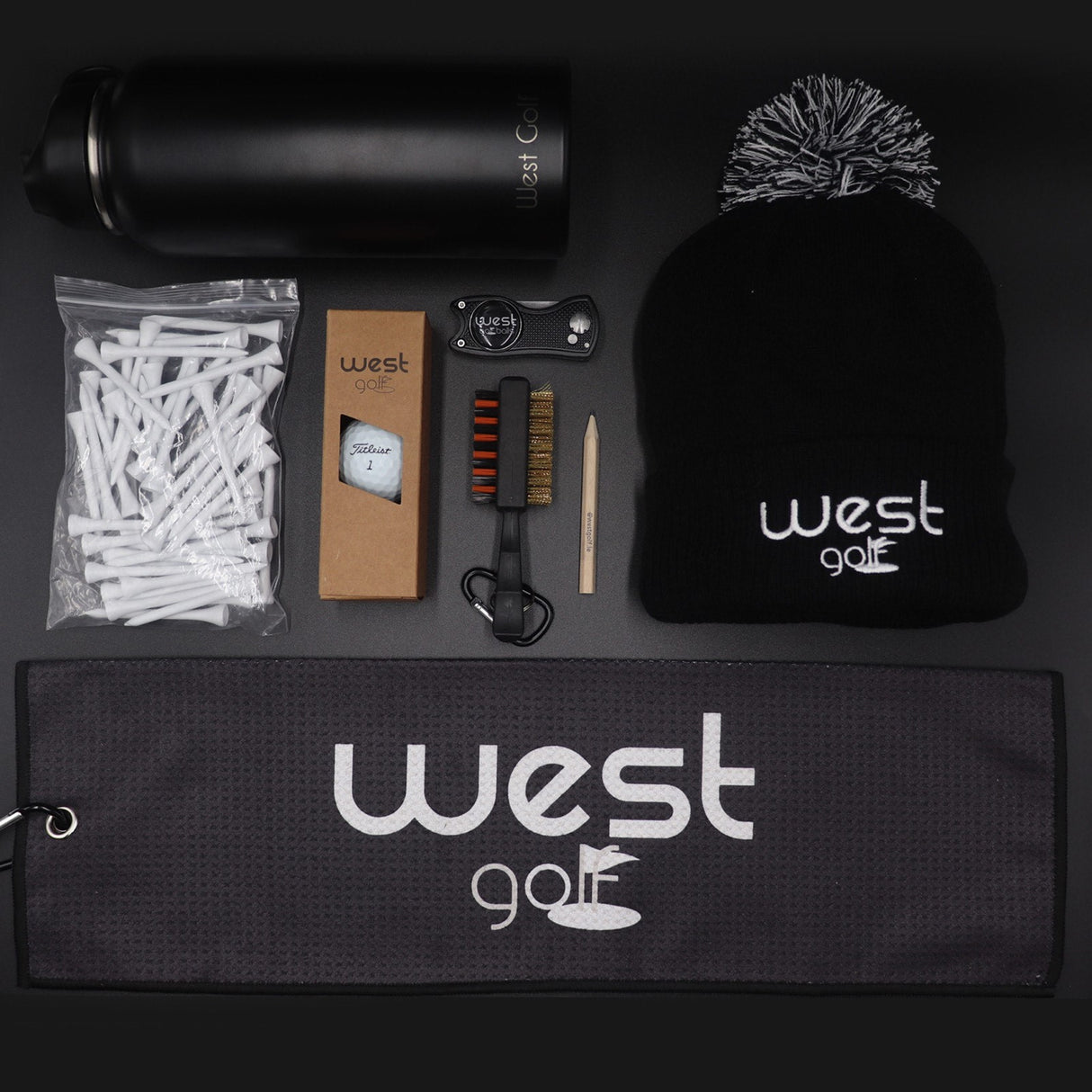 Golf Box Gift Set by West Golf - HURLS/BALLS/HELMETS/SPORTSWEAR - Beattys of Loughrea