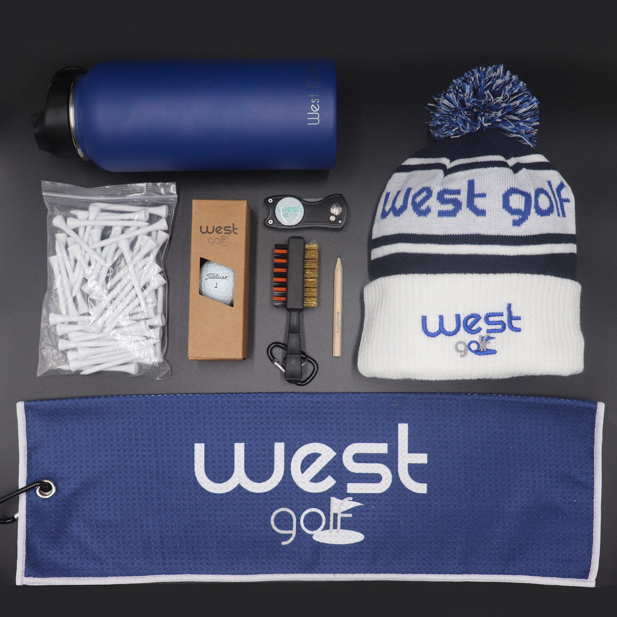 Golf Box Gift Set by West Golf - HURLS/BALLS/HELMETS/SPORTSWEAR - Beattys of Loughrea
