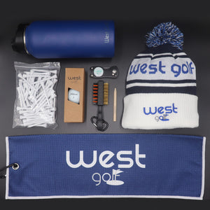 Golf Box Gift Set by West Golf - HURLS/BALLS/HELMETS/SPORTSWEAR - Beattys of Loughrea