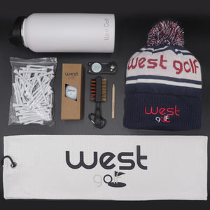 Golf Box Gift Set by West Golf - HURLS/BALLS/HELMETS/SPORTSWEAR - Beattys of Loughrea