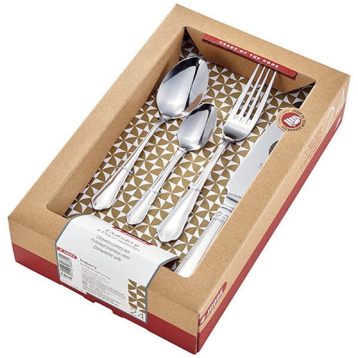 Judge Dubarry 24 Piece Cutlery Set, Gift Boxed
