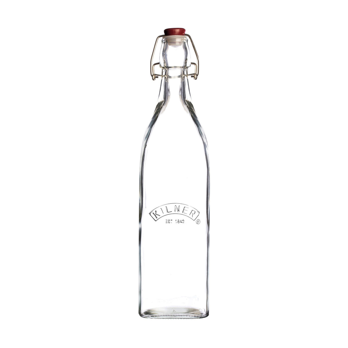 Kilner Clip Top Square Bottle 1 Litre - RAYWARE - Beattys of Loughrea