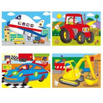 Galt 4 in a Box - Vehicles Jigsaw Puzzle - Beattys of Loughrea | www.beattys.ie