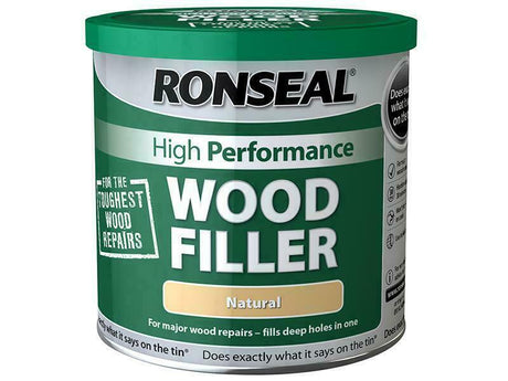 Ronseal High Performance Ready Mixed Natural Wood Filler 1kg - WOOD FILLER - Beattys of Loughrea