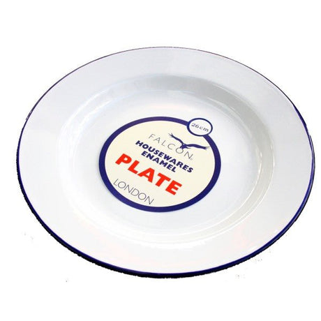 26cm Round Enamel Pie Plate - ENAMELWARE/JARS/TRAYS - Beattys of Loughrea