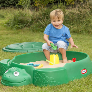 Little Tikes Sea Turtle Sandbox - SWINGS/SLIDE OUTDOOR GAMES - Beattys of Loughrea