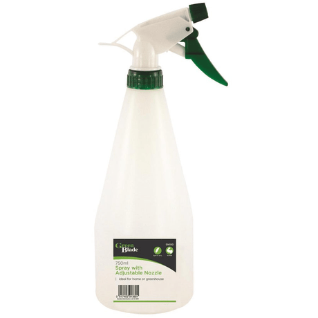 Green Blade 750ml Spray Bottle With Adjustable Nozzle BB‑SN100 - SPRAYERS/LANCES/PARTS - Beattys of Loughrea
