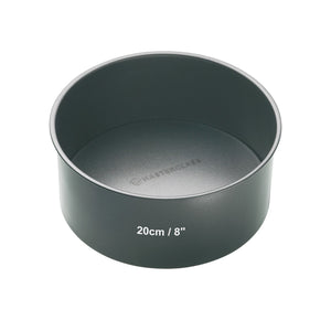 MasterClass Non-Stick 20cm Round Loose Base Deep Cake Pan - KITCHEN HAND TOOLS - Beattys of Loughrea