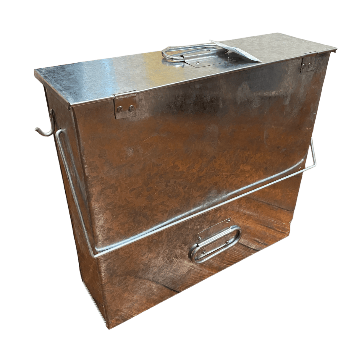 Ash Safe Galv Extra Large 16.5″ X 4.5″ X 19″