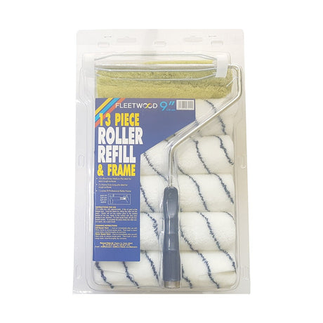 Fleetwood 9" Roller & Frame 13 Piece Set - ROLLERS/SLEEVES - Beattys of Loughrea