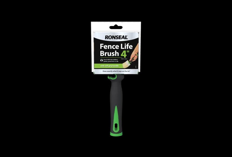 Ronseal Fence Life Brush 4" - PAINT BRUSHES - Beattys of Loughrea