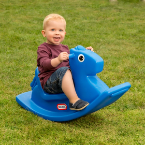 Little Tikes Rocking Horse Blue - RIDE ON/WALKERS - Beattys of Loughrea