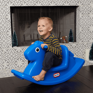 Little Tikes Rocking Horse Blue - RIDE ON/WALKERS - Beattys of Loughrea