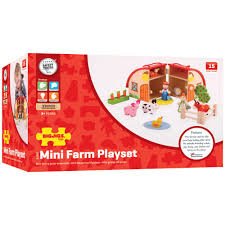 Bigjigs Mini Farm Playset - BABY TOYS - Beattys of Loughrea