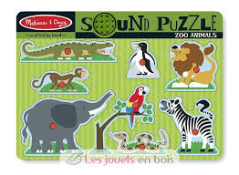 Zoo Animals Sound Puzzle - JIGSAWS - Beattys of Loughrea