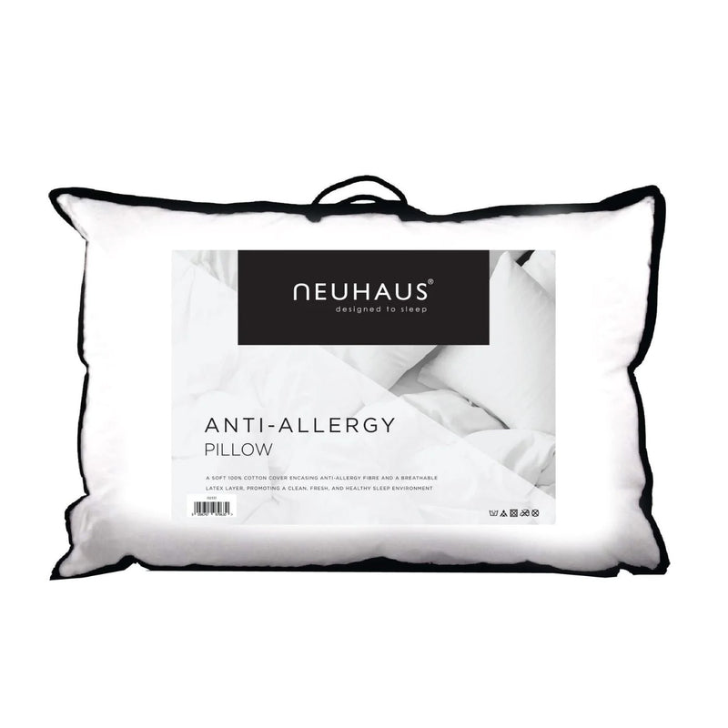 Neuhaus Anti Allergy Pillow - PILLOWS - Beattys of Loughrea