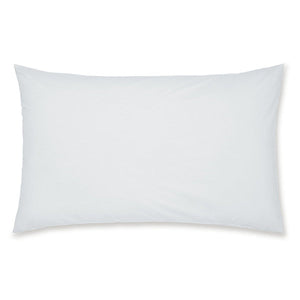 Catherine Lansfield Pillowcases Easy Iron Percale Standard 50 x 75cm Pack of 2 Pillow cases with envelope closure White - PILLOW CASES - Beattys of Loughrea