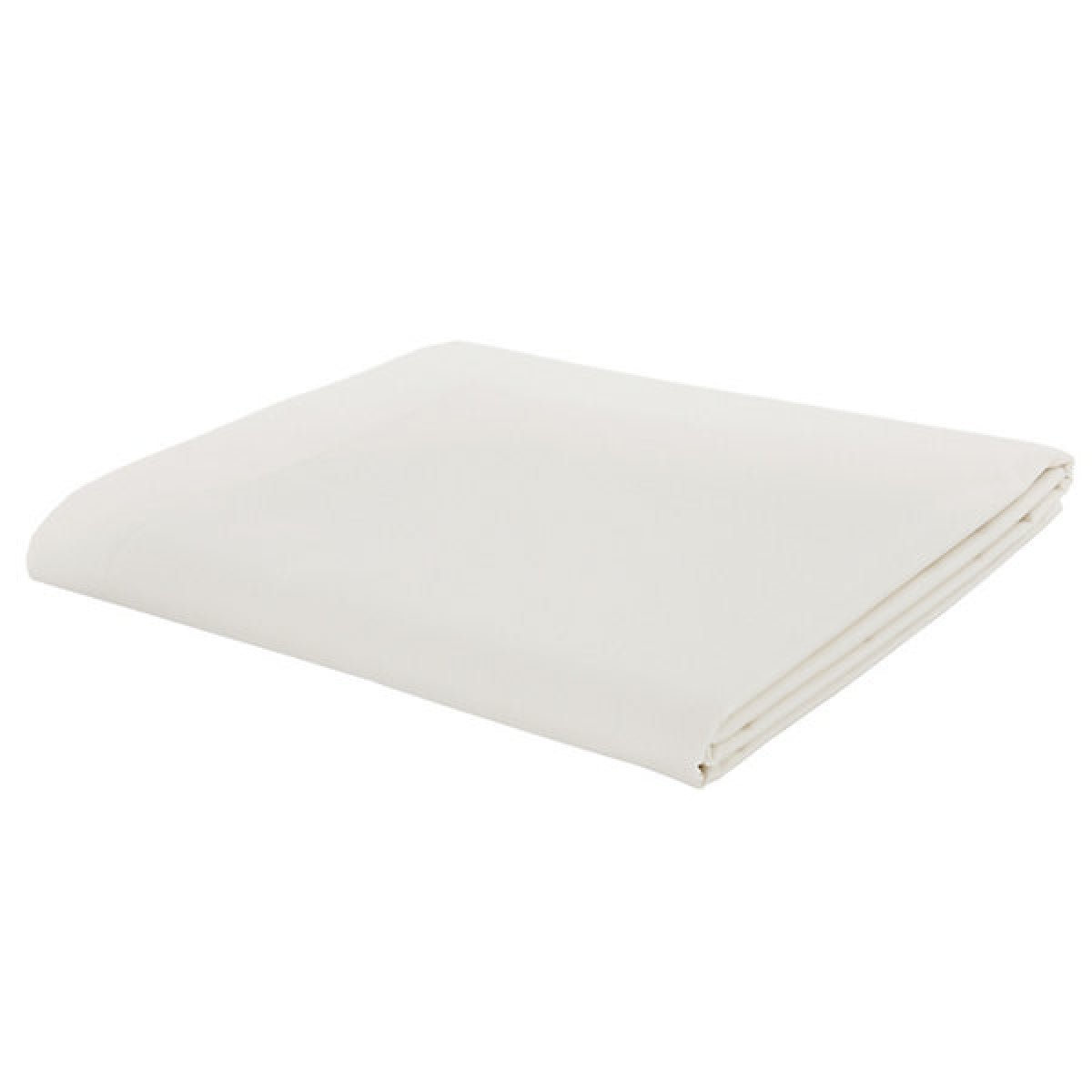 Catherine Lansfield Easy Iron Percale Combed Double Flat Sheet Cream - SHEETS/VALANCE/MATTRESS COVER - Beattys of Loughrea