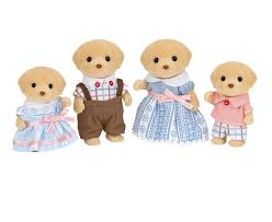 Sylvanian Families Yellow Labrador Family - SYLVANIAN / BEANIE BABIES - Beattys of Loughrea