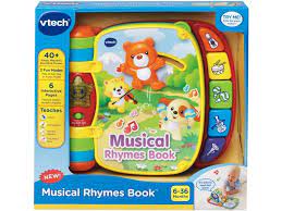 Vtech Musical Rhymes Book - VTECH/EDUCATIONAL - Beattys of Loughrea