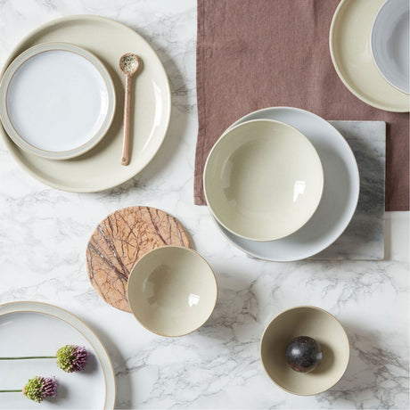 Denby Linen Medium Plate - GENERAL LOOSE WARE - Beattys of Loughrea