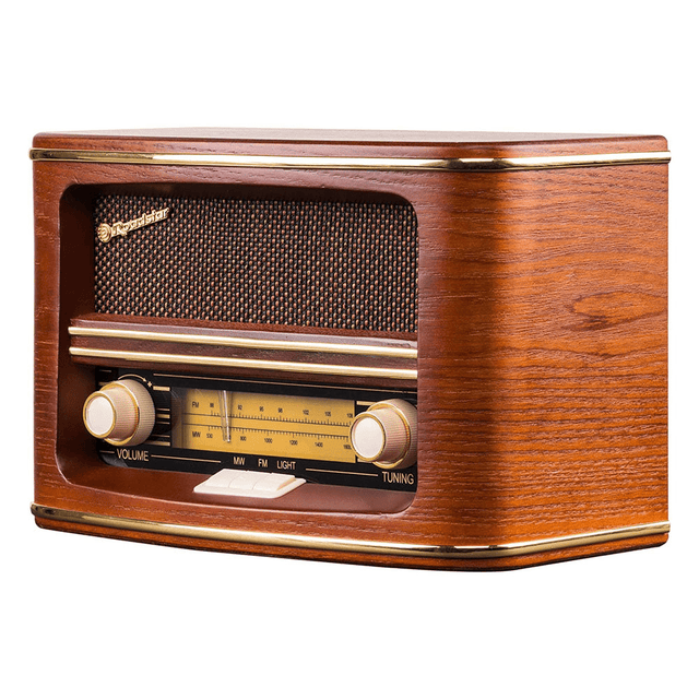 Roadstar FM/AM Wood Effect Retro Radio HRA - 1500 - AM/FM RADIO - Beattys of Loughrea