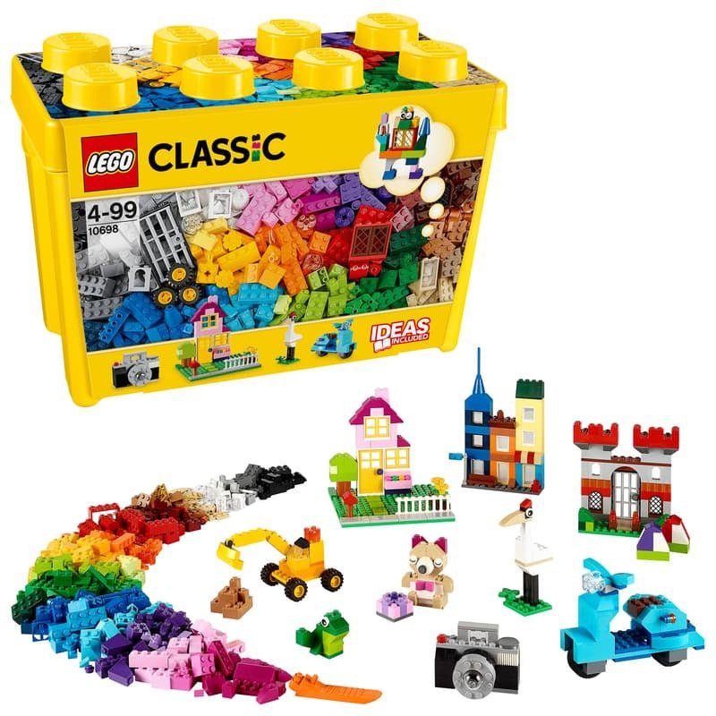 Lego 10698 Classic Large Creative Brick Box - CONSTRUCTION - LEGO/KNEX ETC - Beattys of Loughrea