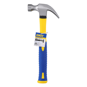 KINZO Claw Hammer 450g Non - Slip Handle - HAMMERS/HANDLES - Beattys of Loughrea