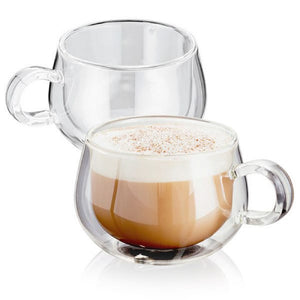 Judge Double Walled 225ml Cappuccino Glasses Set of 2