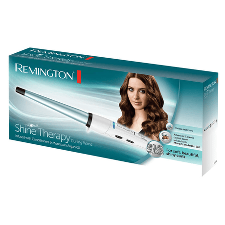 Remington Shine Therapy Curling Wand CI53W - CURLERS/CRIMPERS/STRAIGHTENERS - Beattys of Loughrea
