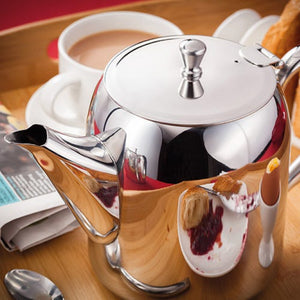 Judge Traditional 6 Cup Tall Teapot 1.2L, Stainless Steel