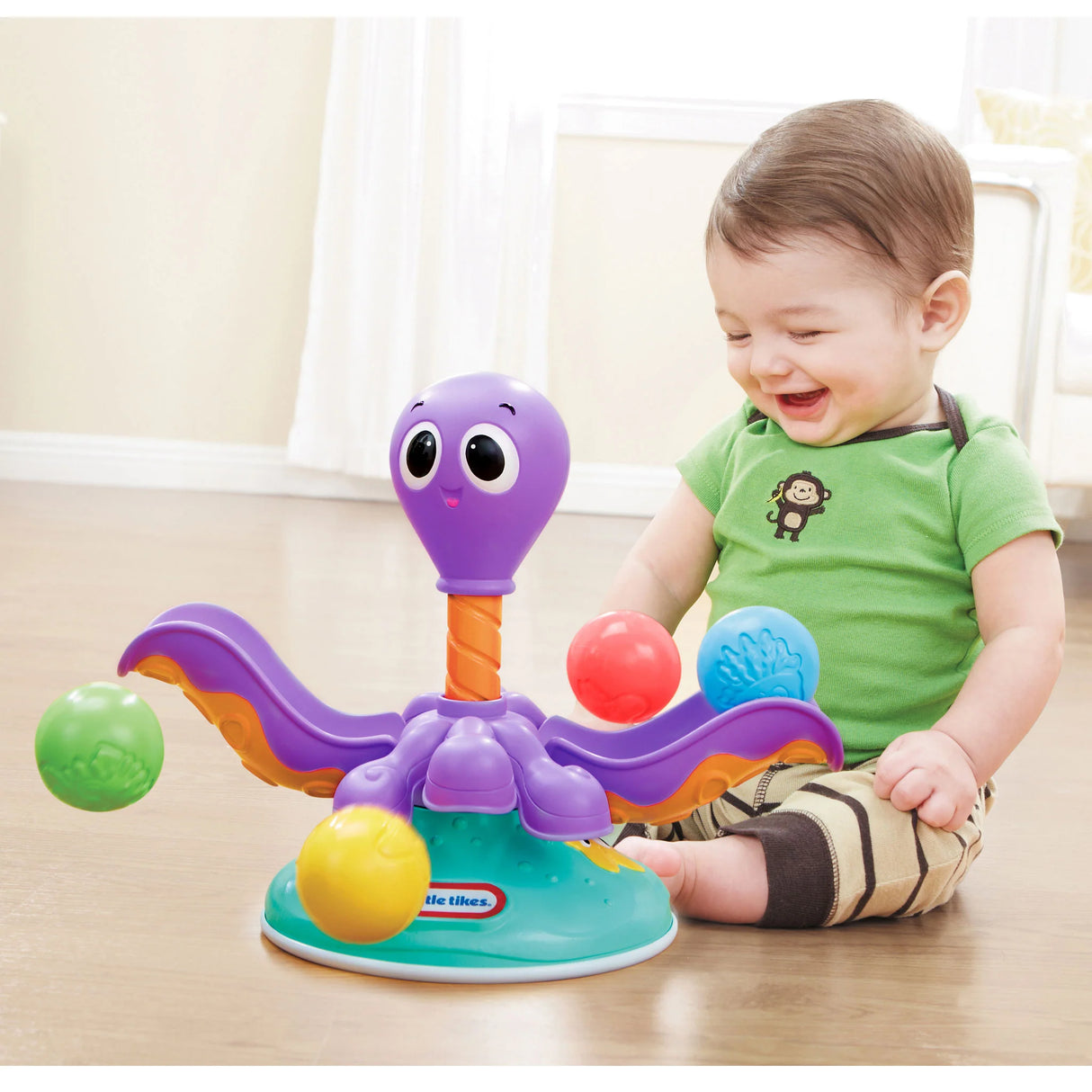 Little Tikes Lil' Ocean Explorers Ball Chase Octopus - BABY TOYS - Beattys of Loughrea