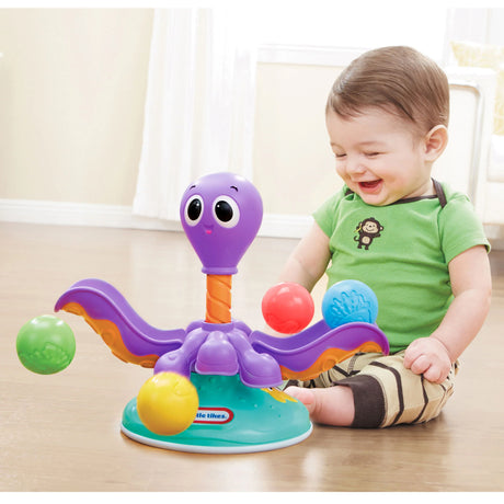Little Tikes Lil' Ocean Explorers Ball Chase Octopus - BABY TOYS - Beattys of Loughrea