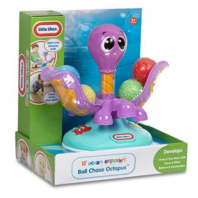 Little Tikes Lil' Ocean Explorers Ball Chase Octopus - BABY TOYS - Beattys of Loughrea