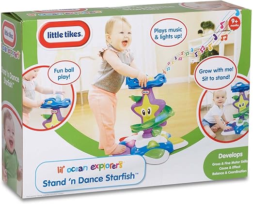 Little Tikes Lil' Ocean Explorers Stand n' Dance Starfish - BABY TOYS - Beattys of Loughrea