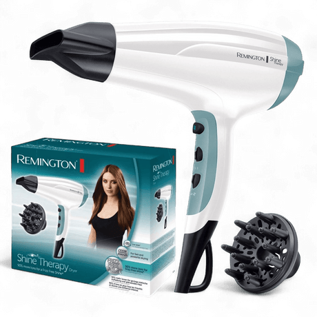 Remington D5216 Shine Therapy 2300W Hairdryer - HAIR DRYER - Beattys of Loughrea