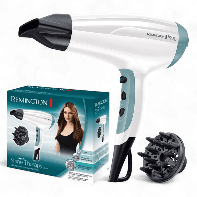 Remington D5216 Shine Therapy 2300W Hairdryer - HAIR DRYER - Beattys of Loughrea
