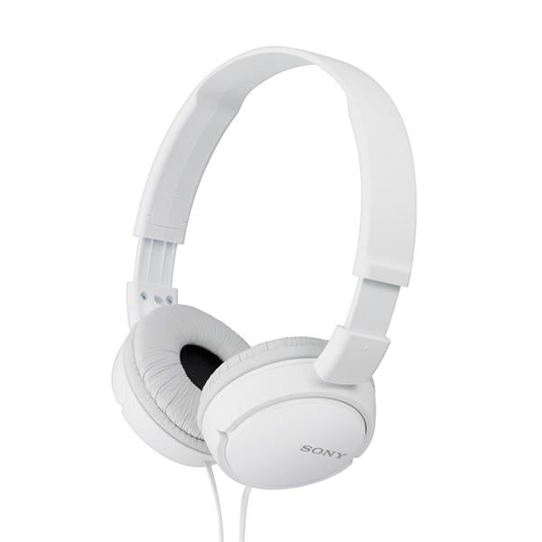 Sony Wired Portable Foldable Headphones - White | Mdrzx110wae