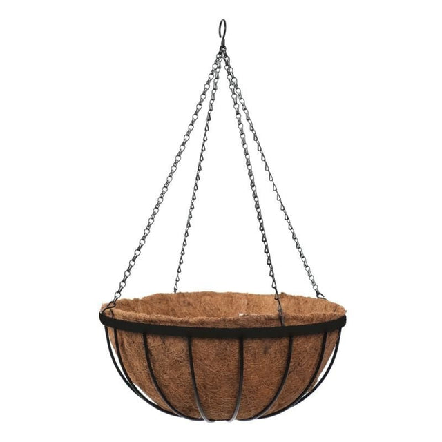 16in Saxon Hanging Basket - HANGING BASKET, LINER, BRACKET - Beattys of Loughrea