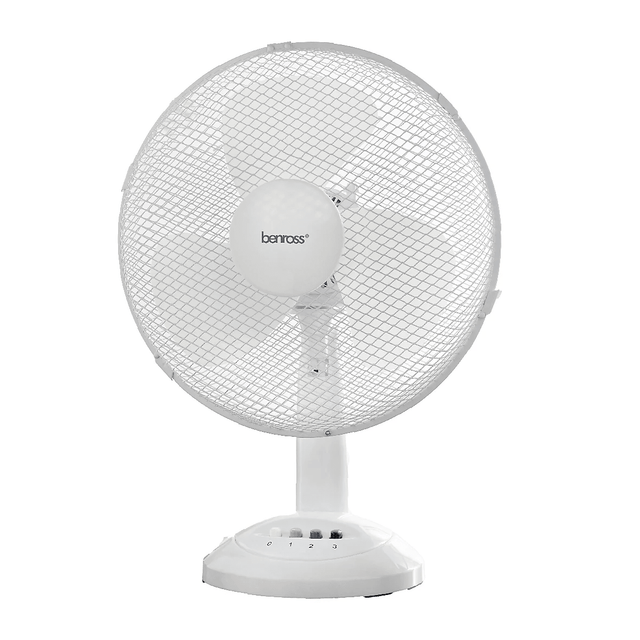 Benross 12" Desk Fan - FANS - Beattys of Loughrea