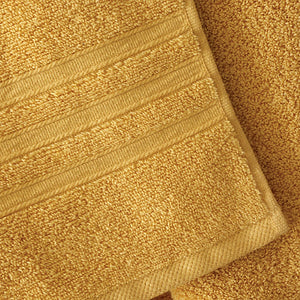 Catherine Lansfield Zero Twist Cotton Bath Sheet Ochre